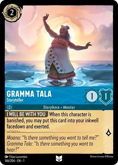 Disney Lorcana: The First Chapter - Gramma Tala - Storyteller (146/204) (NM)