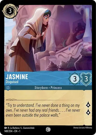Disney Lorcana: The First Chapter - Jasmine - Disguised (148/204) (NM)