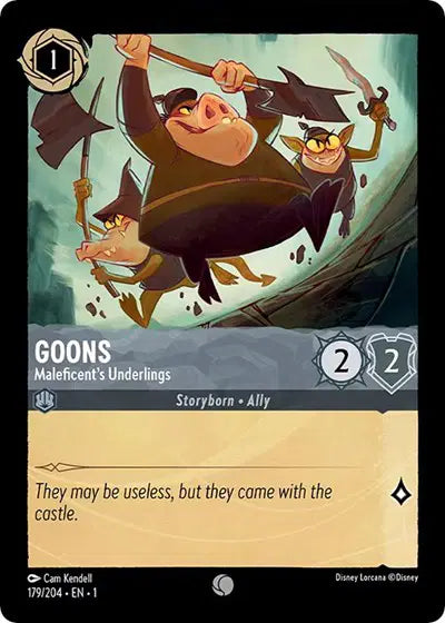 Disney Lorcana: The First Chapter - Goons - Maleficent's Underlings (179/204) (NM)