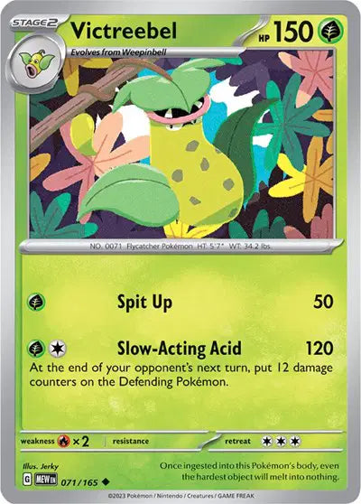 Pokémon TCG - SV151 - Victreebel (071/165) (NM)
