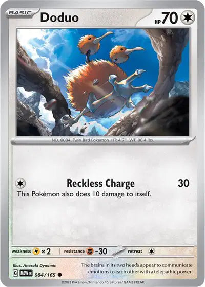 Pokémon TCG - SV151 - Doduo (084/165) (NM)