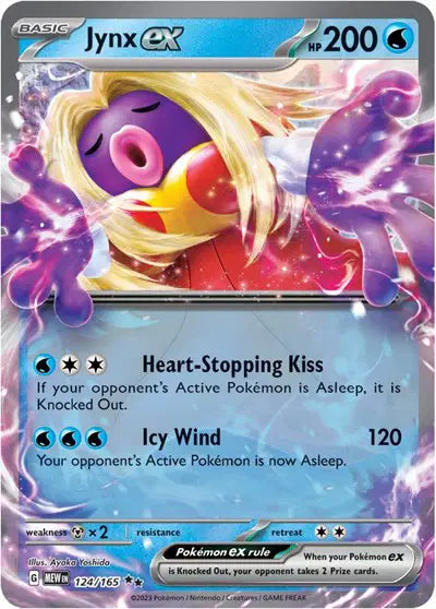 Pokémon TCG - SV151 - Jynx ex (124/165) (NM)