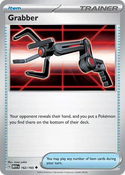 Pokémon TCG - SV151 - Grabber (162/165) (NM)