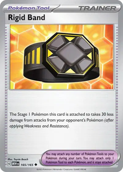 Pokémon TCG - SV151 - Rigid Band (165/165) (NM)