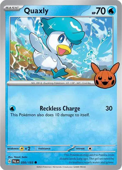 Pokémon TCG - Halloween 2024 - Quaxly (050/193)