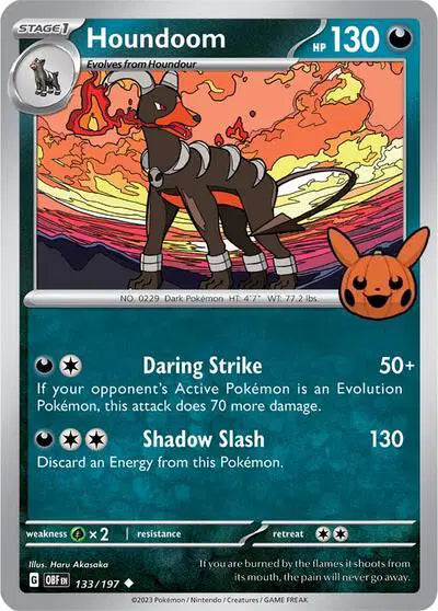 Pokémon TCG - Halloween 2024 - Houndoom (133/197)