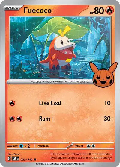Pokémon TCG - Halloween 2024 - Fuecoco (023/182)