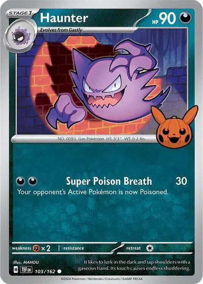 Pokémon TCG - Halloween 2024 - Haunter (103/162)