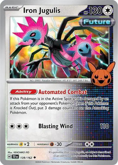 Pokémon TCG - Halloween 2024 - Iron Jugulis (139/162)