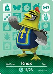 Nintendo - Animal Crossing Series 1 - Knox #047
