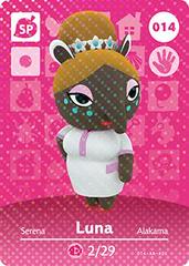Nintendo - Animal Crossing Series 1 - Luna #014