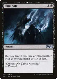 MTG — Core Set 2021 — Eliminate #97 (NM)