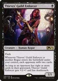 MTG — Core Set 2021 — Thieves' Guild Enforcer #125 (NM)
