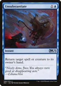 MTG — Core Set 2021 — Unsubstantiate #82 (NM)