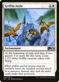 MTG — Core Set 2021 — Griffin Aerie #22 (NM)