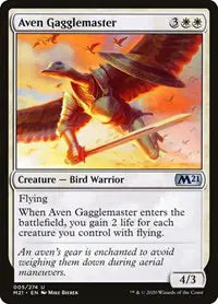 MTG — Core Set 2021 — Aven Gagglemaster #5 (NM)