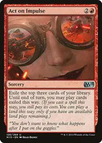 MTG — Core 2015 (M15) — Act on Impulse #126 (NM)